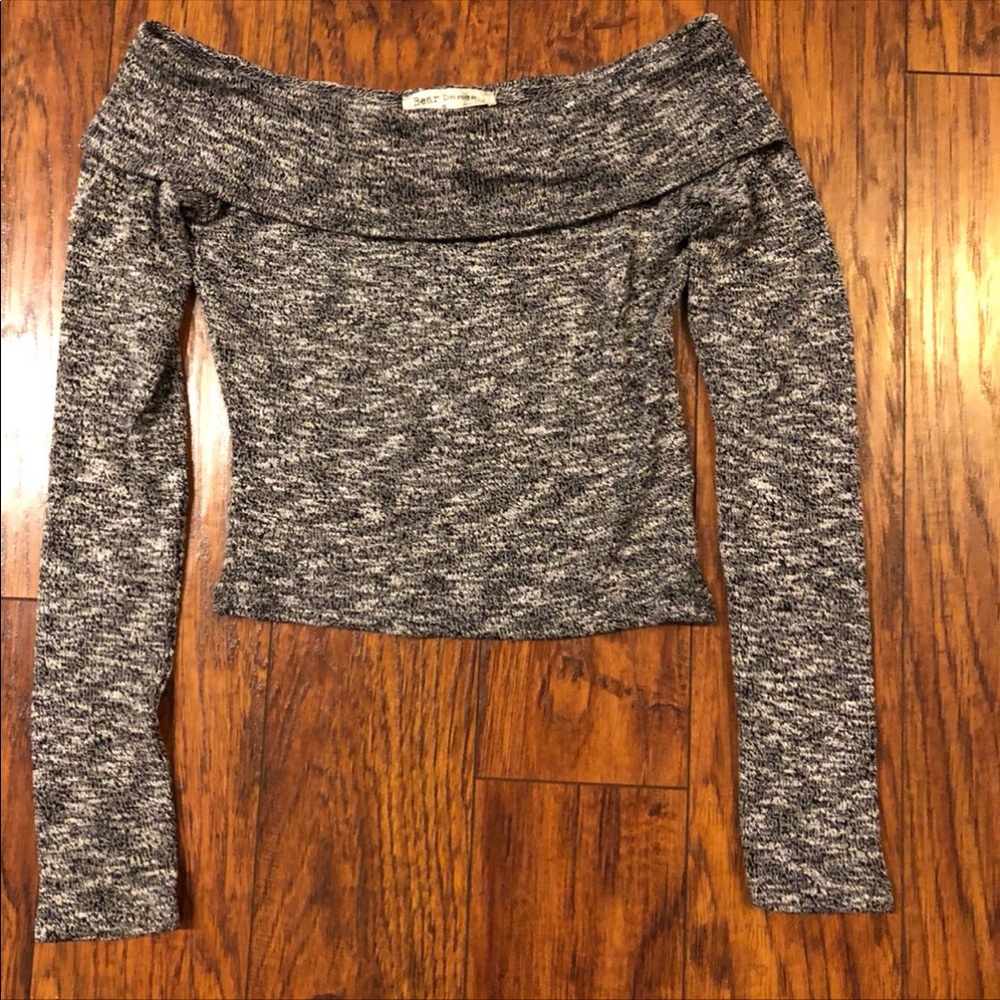 Off Shoulder Crop Top
